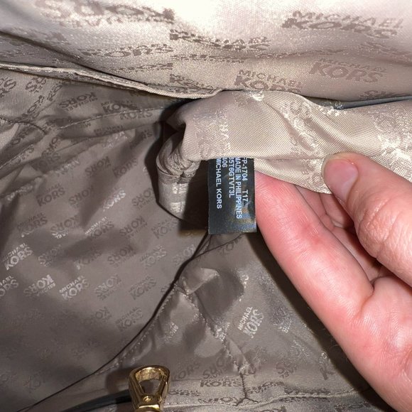 Navy Blue Michael Kors Tote - Picture 6 of 6